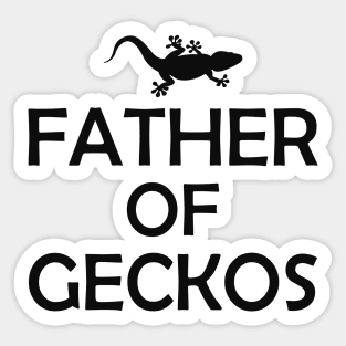 Gecko - Father of geckos Sticker